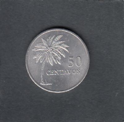 Beschrijving: 50 Centavos  PALM